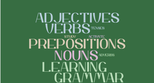 Words related to learning grammar